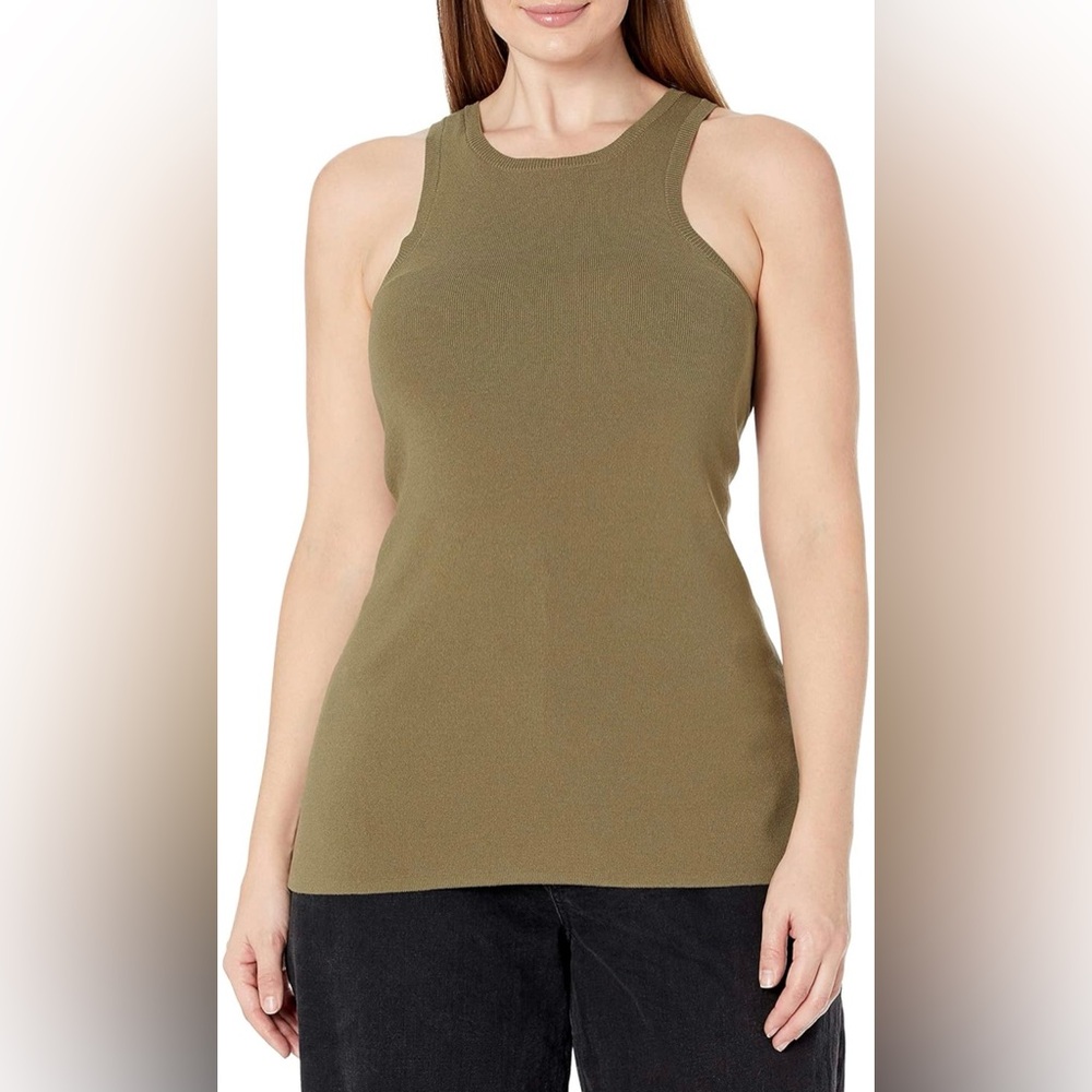 NWT The Drop Olive Green Sleeveless Top
